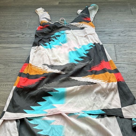 Billabong | Aztec high low summer dress - Picture 2 of 9